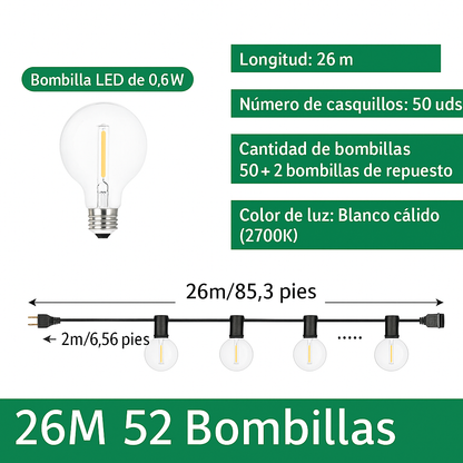 GUIRNALDA DE LUCES LED - MARIAH