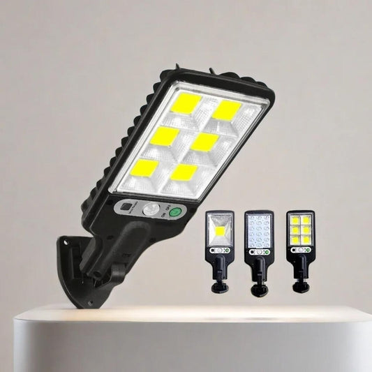 LÁMPARA SOLAR LED CON CONTROL REMOTO